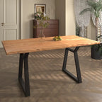 ComfyStyle Outdoor Acacia Wood Dining and Bench