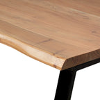 ComfyStyle Outdoor Acacia Wood Dining and Bench