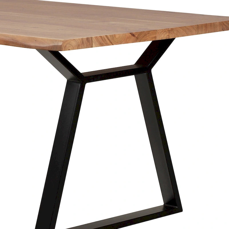 ComfyStyle Outdoor Acacia Wood Dining and Bench