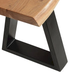 ComfyStyle Outdoor Acacia Wood Dining and Bench