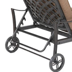 Manasquan Olefin/Aluminum Chaise Lounger and Cushion by Havenside Home