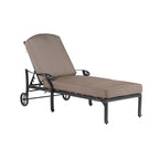 Manasquan Olefin/Aluminum Chaise Lounger and Cushion by Havenside Home