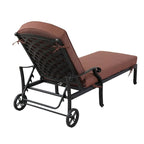 Manasquan Olefin/Aluminum Chaise Lounger and Cushion by Havenside Home