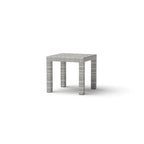 Cannes 3 Piece Aluminum Outdoor Patio Club Chairs & Side Table