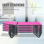 Outdoor Adjustable Backrest Lounge Chair with Side Table (Set of 3) - N/A