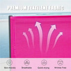 Outdoor Adjustable Backrest Lounge Chair with Side Table (Set of 3) - N/A