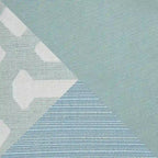 Milo Espresso 6 Piece Sunbrella Outdoor Patio Sectional with Table