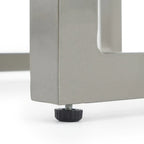 Milo Espresso 6 Piece Sunbrella Outdoor Patio Sectional with Table