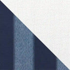 Cannes 5 Piece Aluminum Outdoor Patio Club Chair & Ottoman Set.