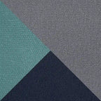 Cannes 5 Piece Aluminum Outdoor Patio Club Chair & Ottoman Set.