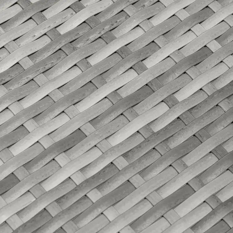 Cannes 5 Piece Aluminum Outdoor Patio Club Chair & Ottoman Set.