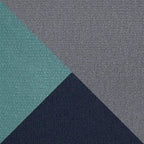 Cannes 5 Piece Aluminum Outdoor Patio Club Chair & Ottoman Set.