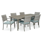 Portofino Casual 15 Piece Sunbrella Outdoor Patio Motion Estate Set