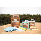 Amazonia Portalew 9pc FSC Teak and Aluminum Outdoor Patio Dining Set