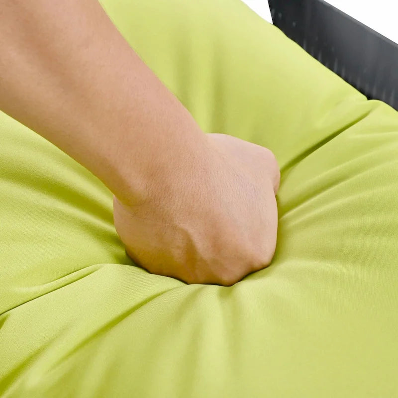 4-Piece Patio Furniture Set: Outdoor Seating with Tempered Glass Table, Thick Cushions