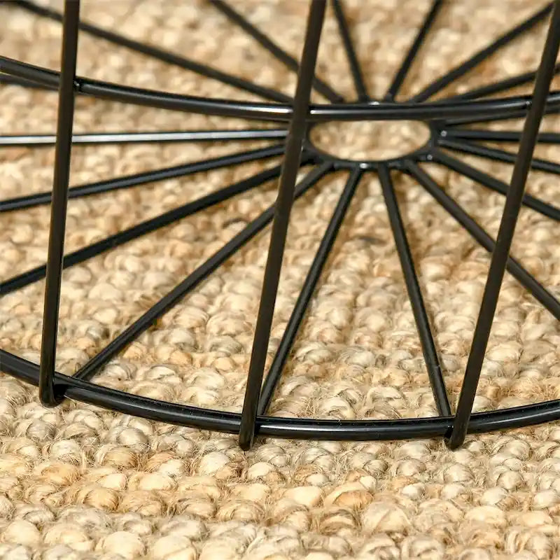 End Tables Set of 2,Nesting Tables w/Storage,Round Accent Side Tables