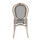All-Weather Commercial Paris Chair with Metal Frame - N/A