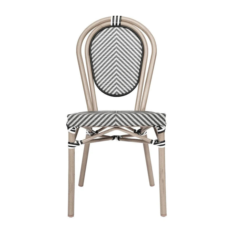 All-Weather Commercial Paris Chair with Metal Frame - N/A