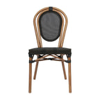 All-Weather Commercial Paris Chair with Metal Frame - N/A