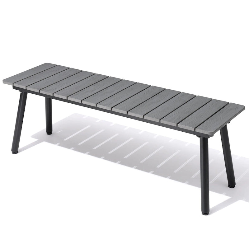 VredHom Outdoor Patio Aluminum Bench - N/A