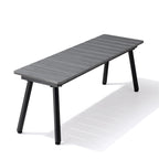 VredHom Outdoor Patio Aluminum Bench - N/A