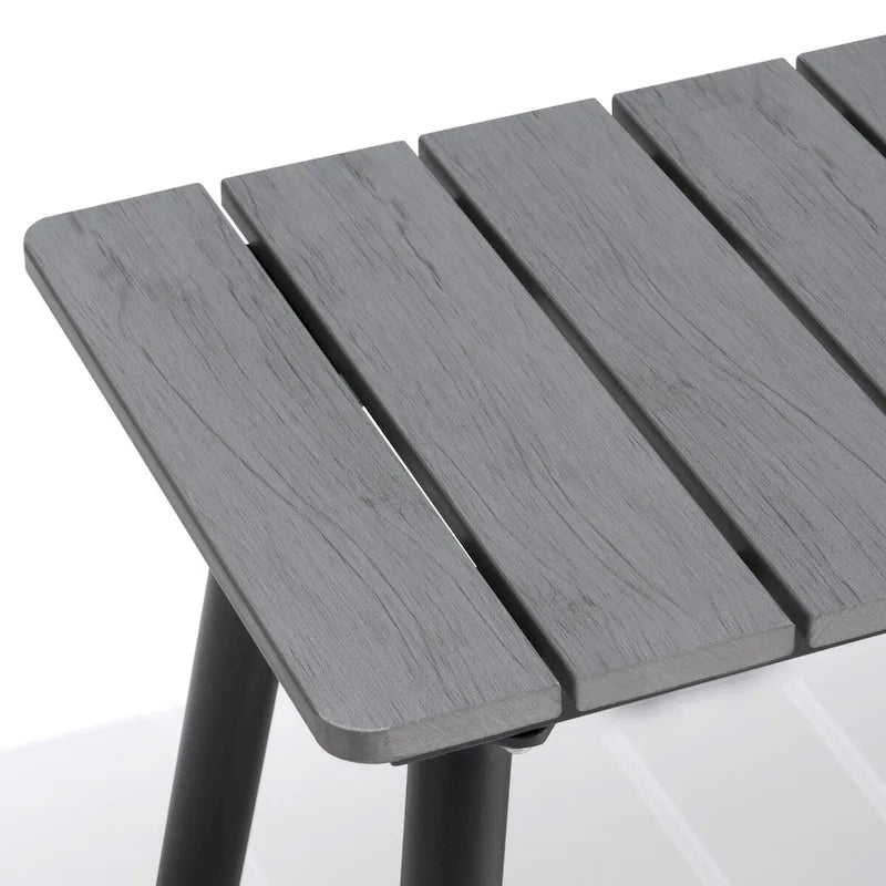 VredHom Outdoor Patio Aluminum Bench - N/A