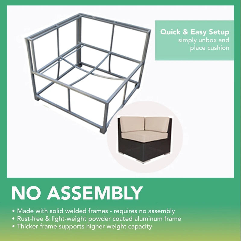 Ohana Black Wicker Outdoor 10-piece Conversation Set - No Assembly