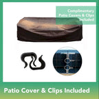 Ohana Black Wicker Outdoor 10-piece Conversation Set - No Assembly