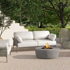 Jasper 73 Wicker Outdoor Patio Sofa with Cushions