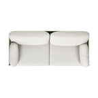 Jasper 73 Wicker Outdoor Patio Sofa with Cushions