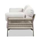 Jasper 73 Wicker Outdoor Patio Sofa with Cushions