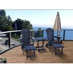 Adirondack Chaise Lounge Chair Foldable