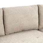Modern L-Shape 3 Seat Reversible Sectional Sofa