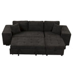 Modern L-Shape 3 Seat Reversible Sectional Sofa