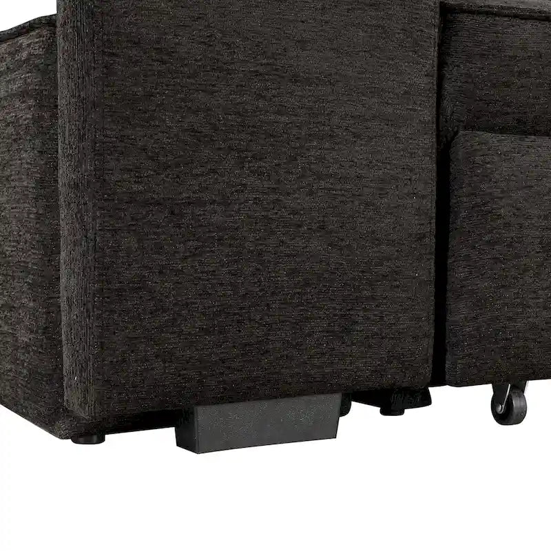 Modern L-Shape 3 Seat Reversible Sectional Sofa