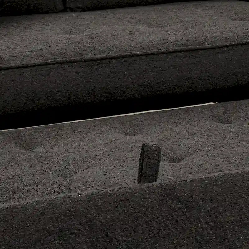 Modern L-Shape 3 Seat Reversible Sectional Sofa