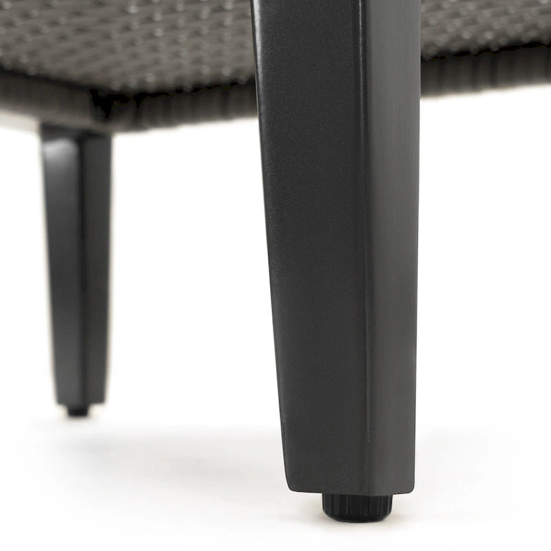 Vistano 7 Piece Sunbrella Outdoor Patio Motion Fire Seating Set - Gray