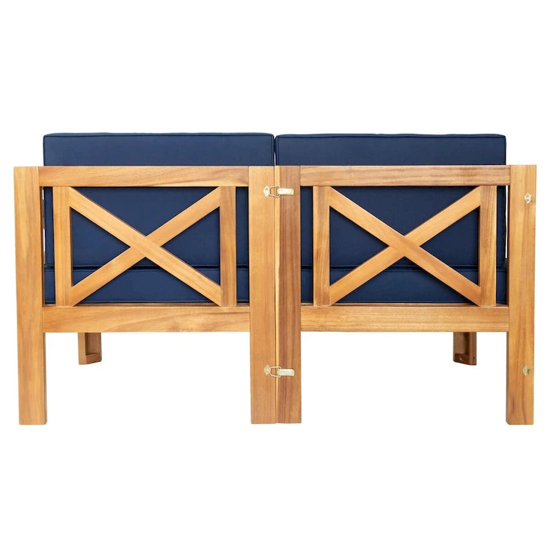 Nestfair Outdoor 5-Piece Sectional Sofa Set with Cushions