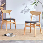 The stylish and durable solid wood dining chair