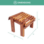 American Furniture Classics Model MM104 111 CEDAR Stationary Chair with Stationary Ottoman