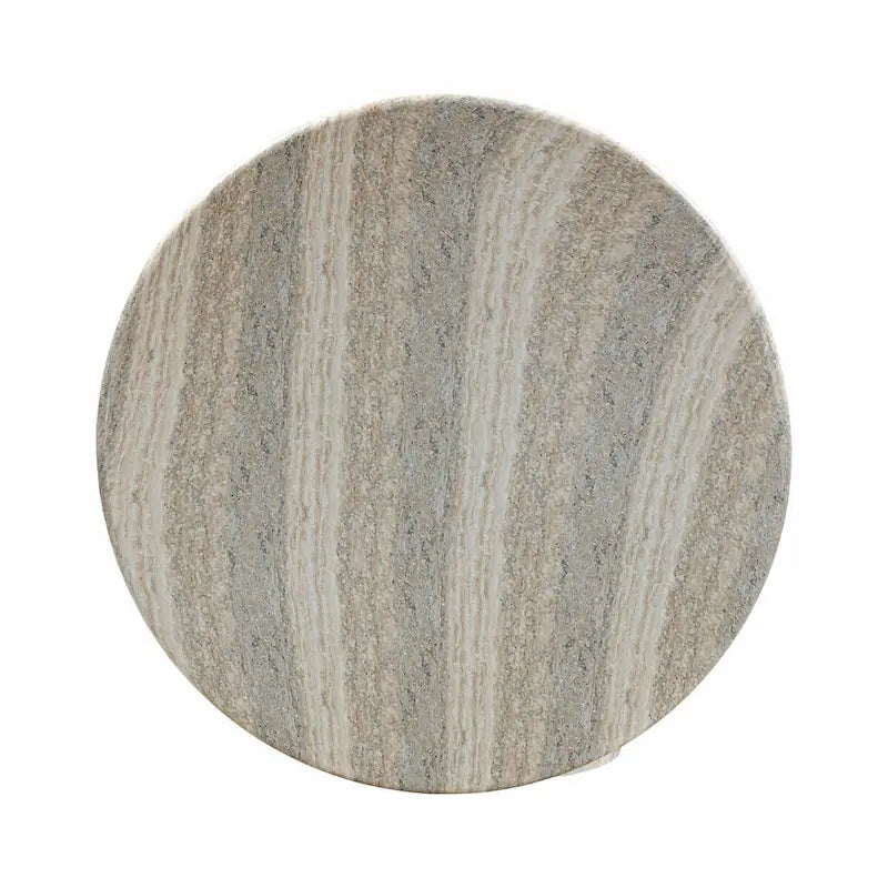 Omaha Concrete Faux Travertine Indoor / Outdoor 48 Round Dining Table