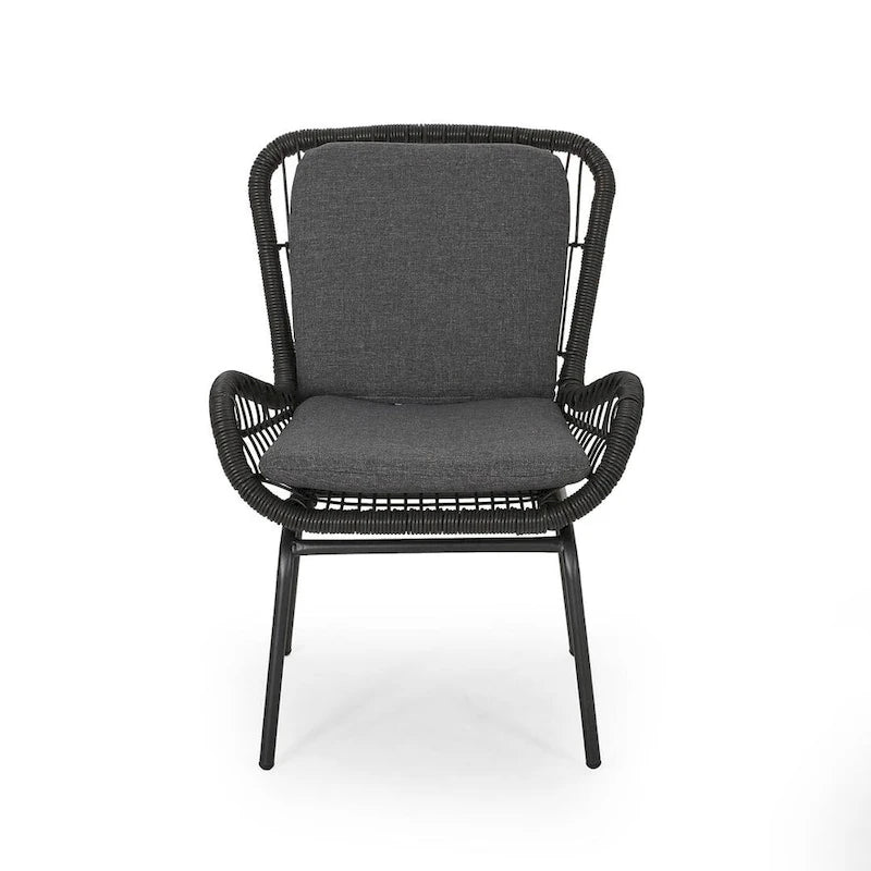 Outdoor Patio Club Chairs Set of 2 by Christopher Knight Home