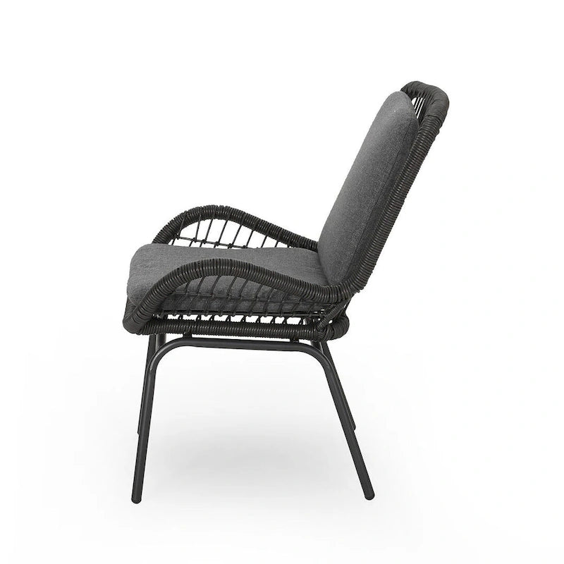 Outdoor Patio Club Chairs Set of 2 by Christopher Knight Home