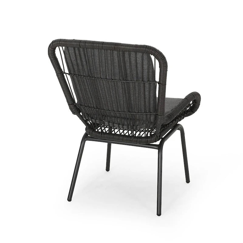 Outdoor Patio Club Chairs Set of 2 by Christopher Knight Home