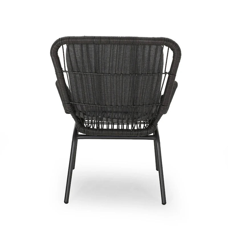 Outdoor Patio Club Chairs Set of 2 by Christopher Knight Home