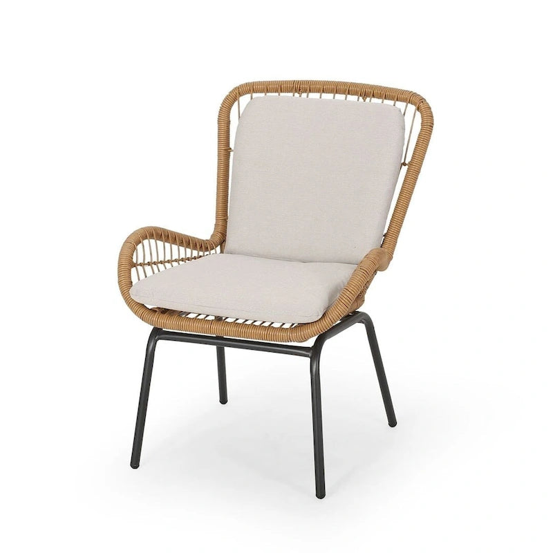 Outdoor Patio Club Chairs Set of 2 by Christopher Knight Home