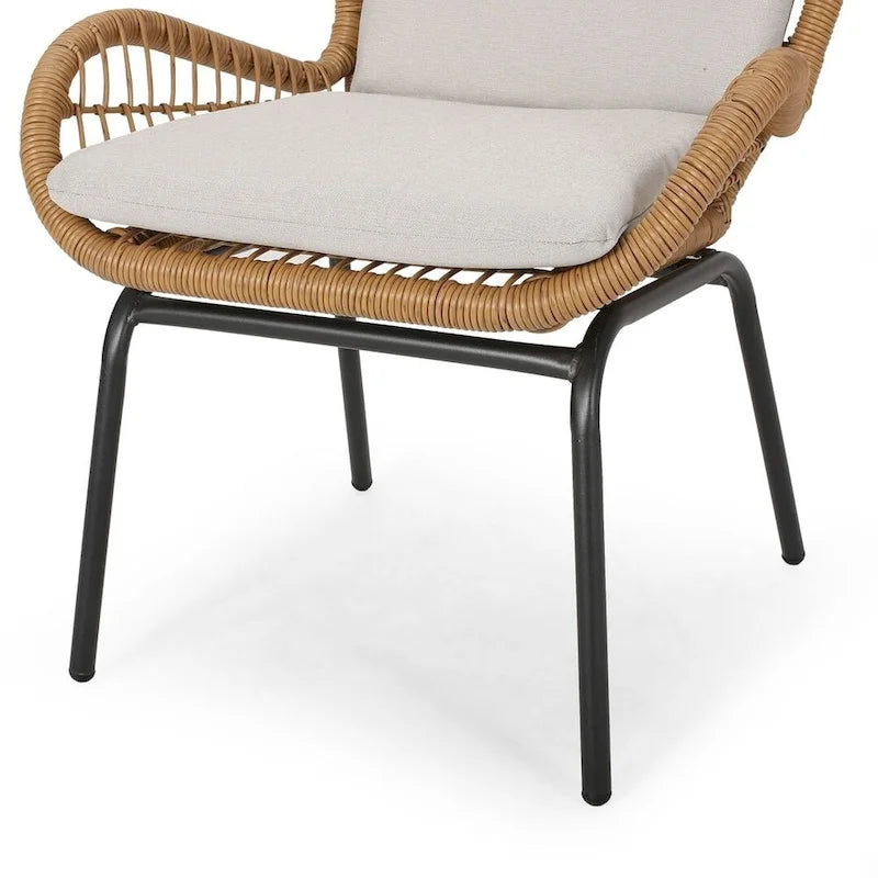 Outdoor Patio Club Chairs Set of 2 by Christopher Knight Home