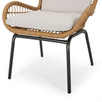 Outdoor Patio Club Chairs Set of 2 by Christopher Knight Home