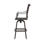 Cast Aluminum Bar Stool