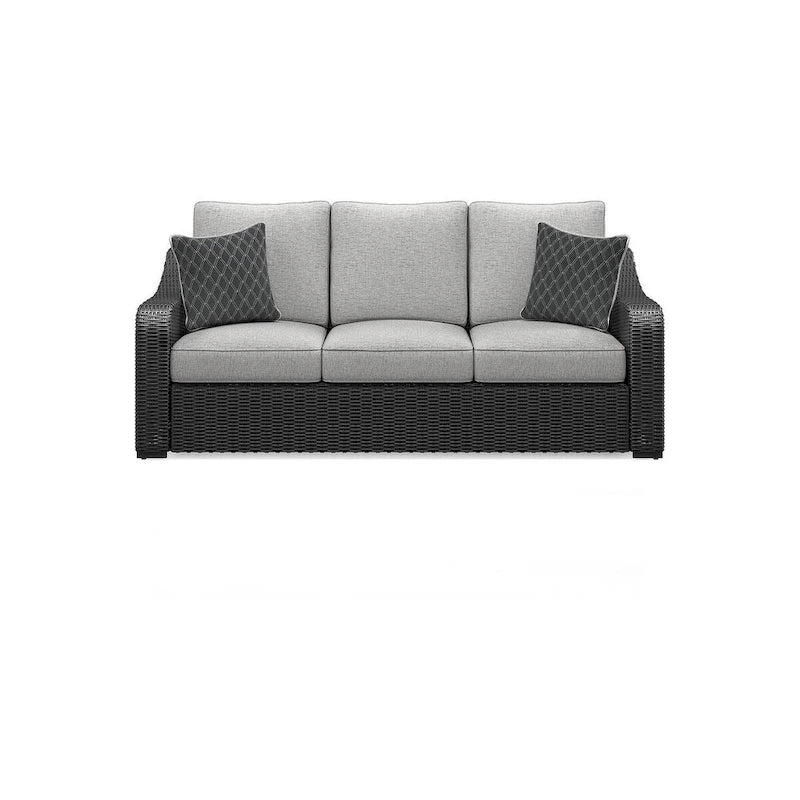 Signature Design by Ashley Beachcroft Outdoor Sofa and 2 Chairs with Coffee Table